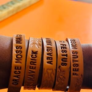 Branded Leather Bracelet